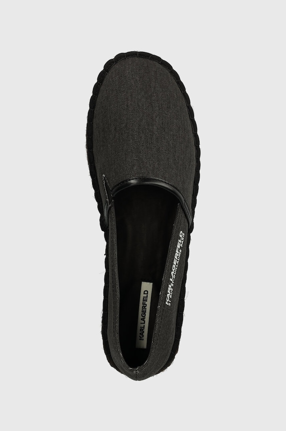 Karl Lagerfeld espadryle KAMINO czarny KL70119.900