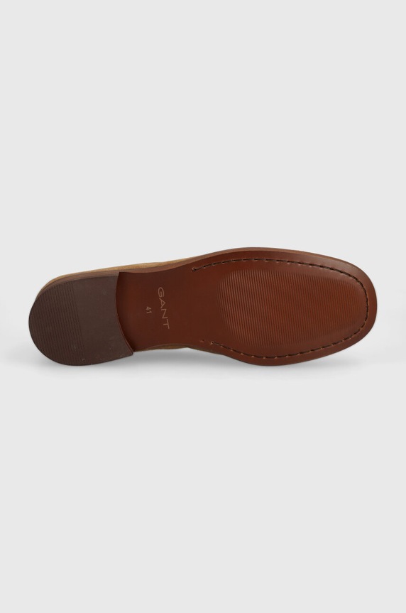 Gant mokasyny zamszowe Kemood 28673582.G146 brązowy