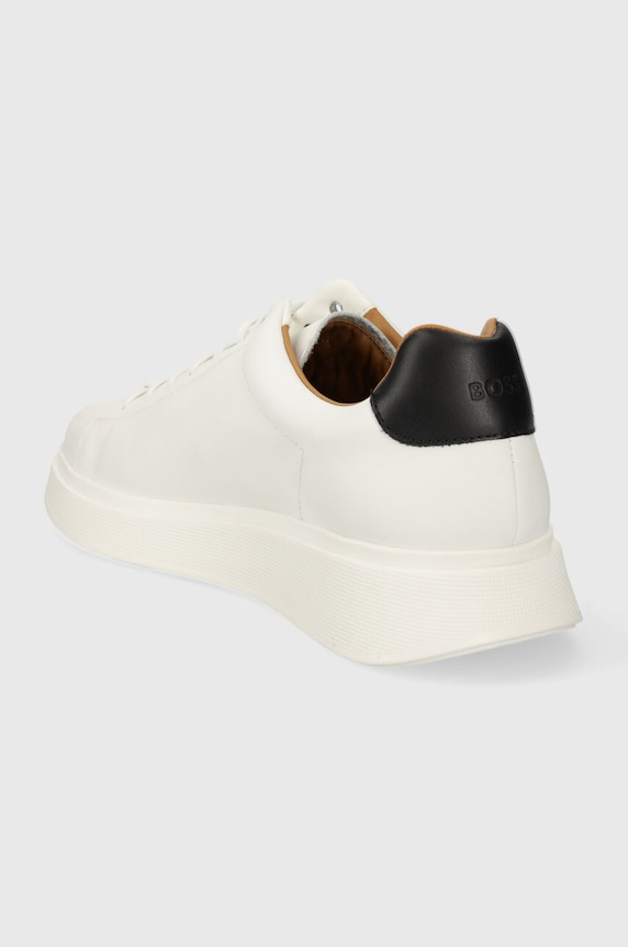 Încălțăminte BOSS sneakers din piele Bulton 50497887.105 alb