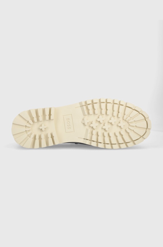 BOSS velúr mokaszin Tirian 50517143.035 szürke