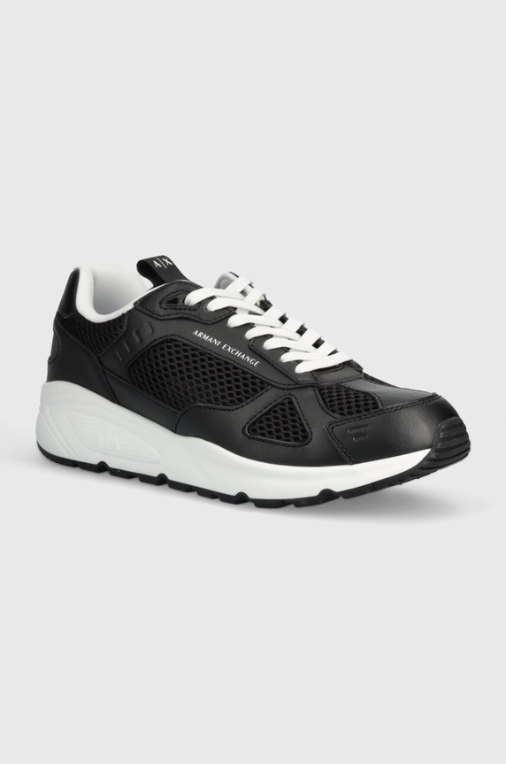 Armani Exchange sportcipő textil fekete XUX206.XV809.00002