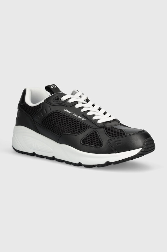 Armani Exchange sportcipő textil fekete XUX206.XV809.00002