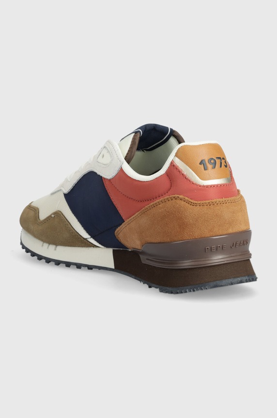 Boty Sneakers boty Pepe Jeans PMS40011 PMS40011 hnědá