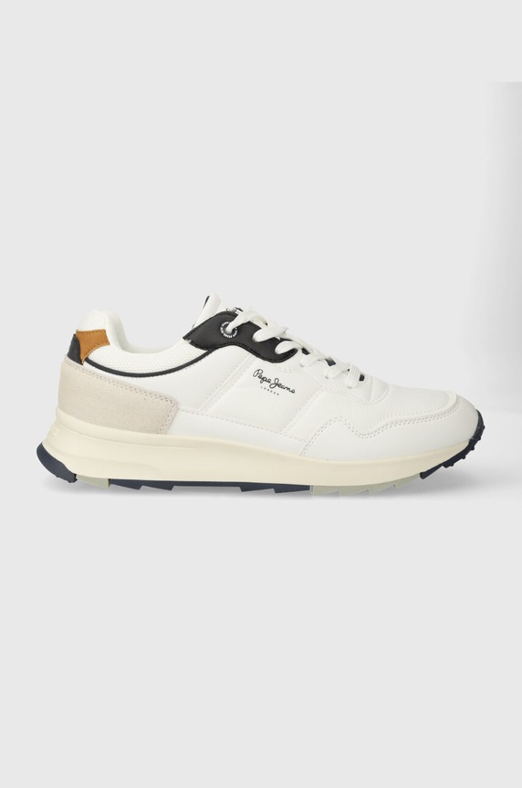 Pepe Jeans sneakersy PMS60007 imitacja skóry licowej biały PMS60007