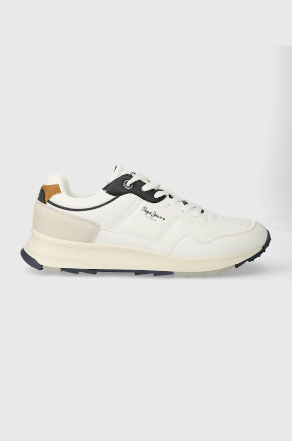 Pepe Jeans sneakersy PMS60007 imitacja skóry licowej biały PMS60007