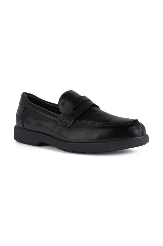Geox mokasyny skórzane U SPHERICA EC11 U25EFC.00043.C9999 czarny SS25
