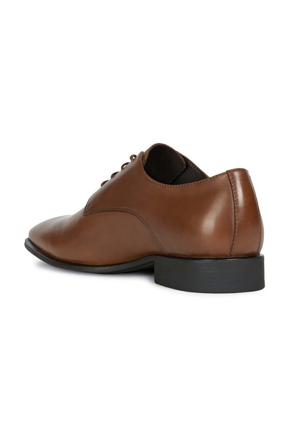Geox półbuty skórzane UOMO HIGH LIFE brązowy U0299B.00043.C6026