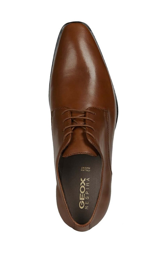 Geox półbuty skórzane UOMO HIGH LIFE U0299B.00043.C6026 brązowy