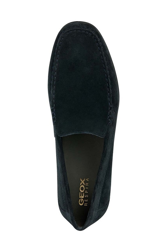 Geox mokasyny zamszowe U ASCANIO U450WB.00022.C4002 granatowy