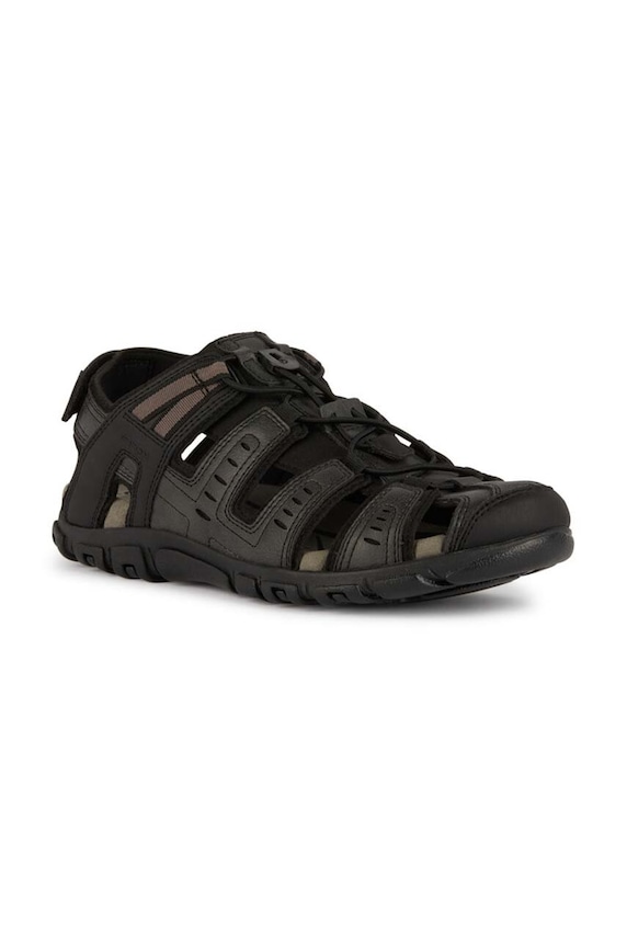 Geox sandały UOMO SANDAL STRADA U4524C.000ME.C9999 czarny SS26