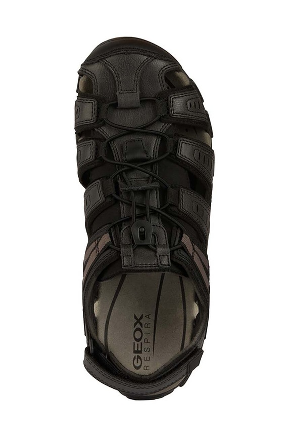 Geox sandały UOMO SANDAL STRADA U4524C.000ME.C9999 czarny
