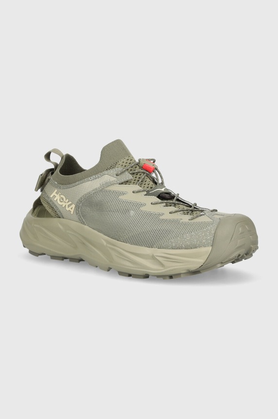 Hoka мъжки сандали туристически обувки Hopara 2 изкуствен зелен 1147650