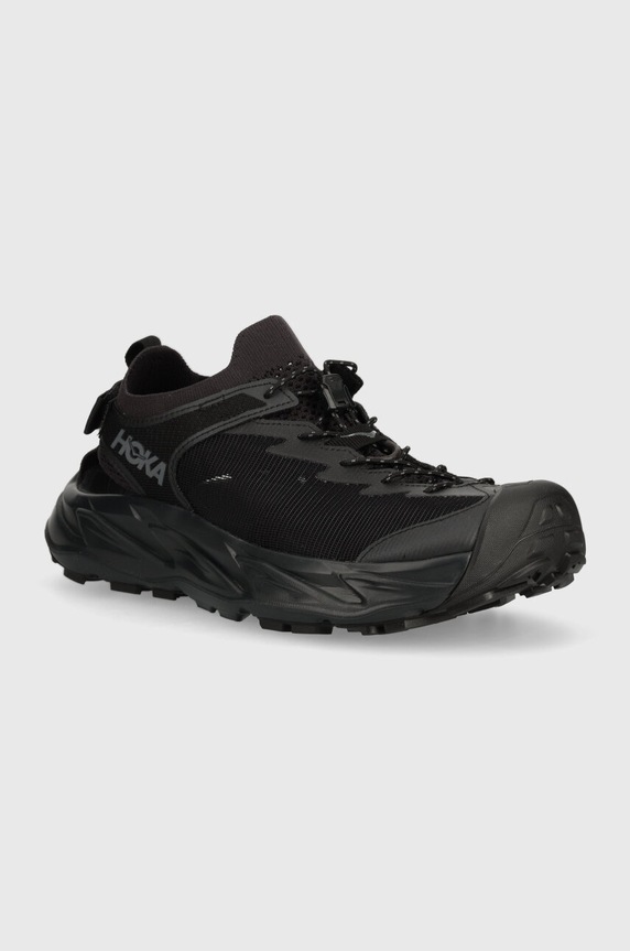 Hoka мъжки туристически сандали Hopara 2 изкуствен черен 1147650