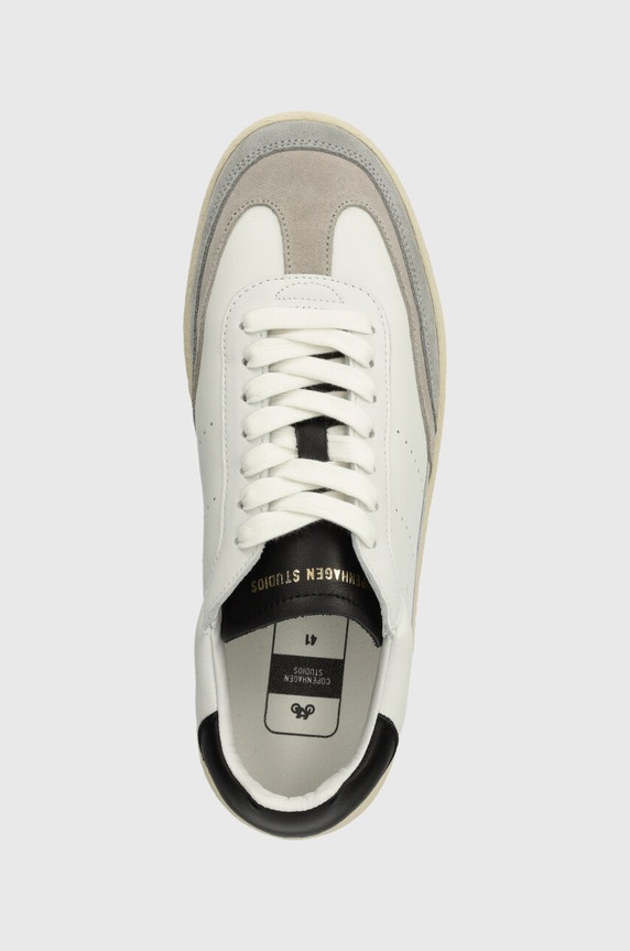 Kožené sneakers boty Copenhagen Leather mix bílá CPH257M