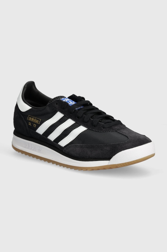 Tenisky adidas Originals SL 72 RS semišová koža čierna JI1282