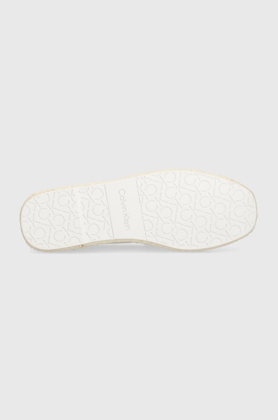 Calvin Klein espadryle JAQ MONO HM0HM01468 biały