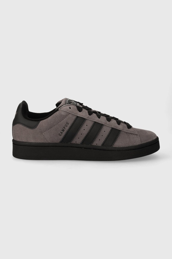 Замшеві кросівки adidas Originals Campus 00s низька сірий IF8770