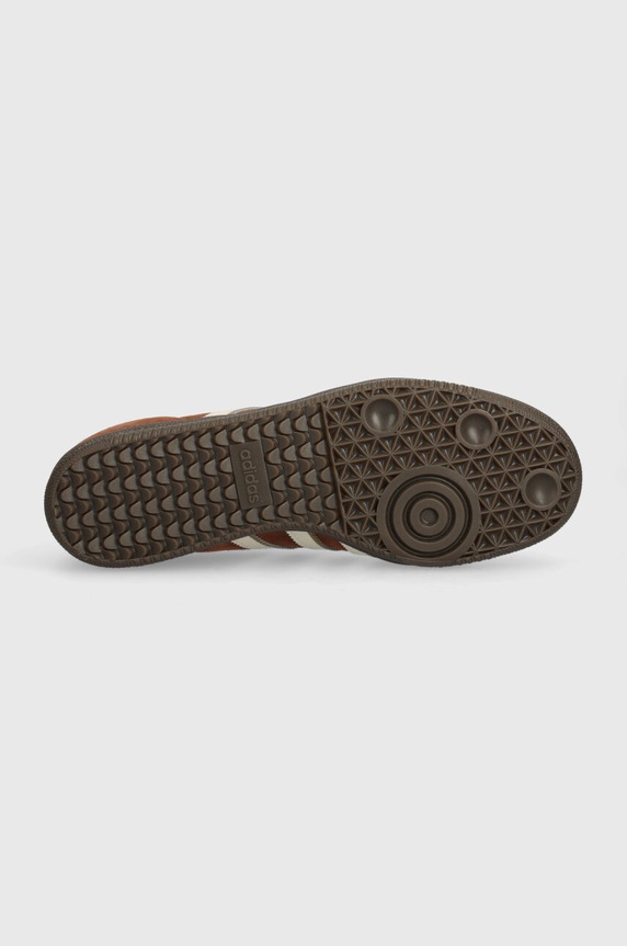 Σουέτ sneakers adidas Originals Samba OG IG1357 καφέ