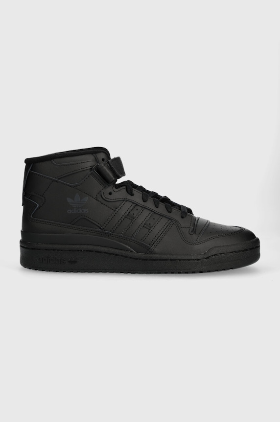adidas Originals Forum Mid імітація лицьової шкіри чорний IG3757