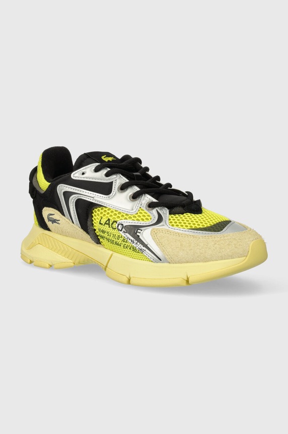 Lacoste sneakersy L003 Neo Contrasted Textile tekstylny żółty 47SMA0105