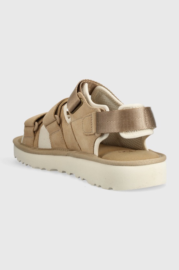 Obuwie UGG sandały zamszowe Goldencoast Multistrap 1153095.SAN beżowy
