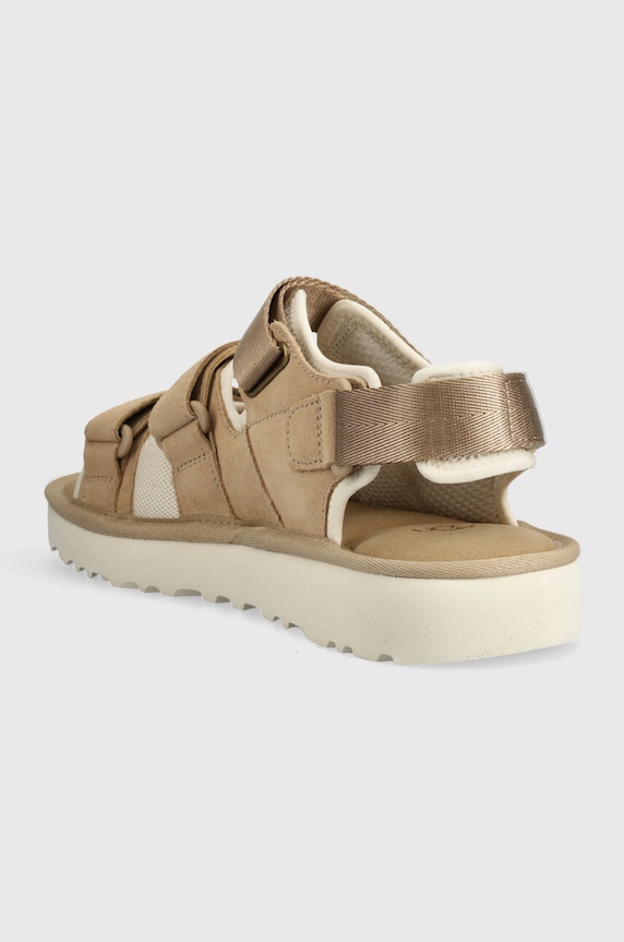 Obuwie UGG sandały zamszowe Goldencoast Multistrap 1153095.SAN beżowy