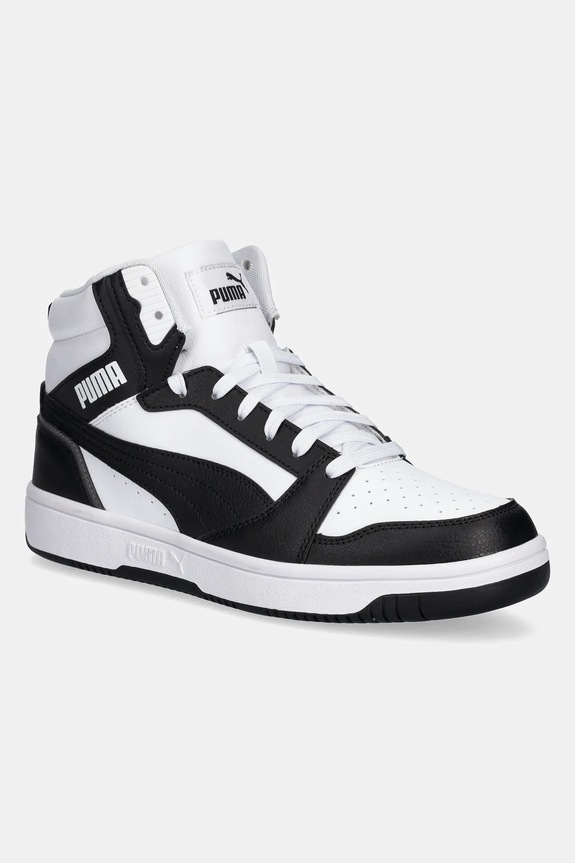 Кросівки Puma Rebound v6 імітація лицьової шкіри чорний 392326