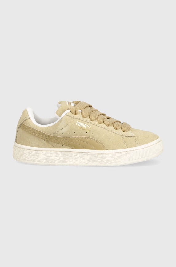 Kožne tenisice Puma Suede XL Suede XL 395205 bež SS26