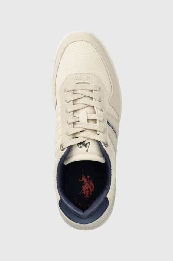 U.S. Polo Assn. sneakersy NATE beżowy NATE001M.4MS1
