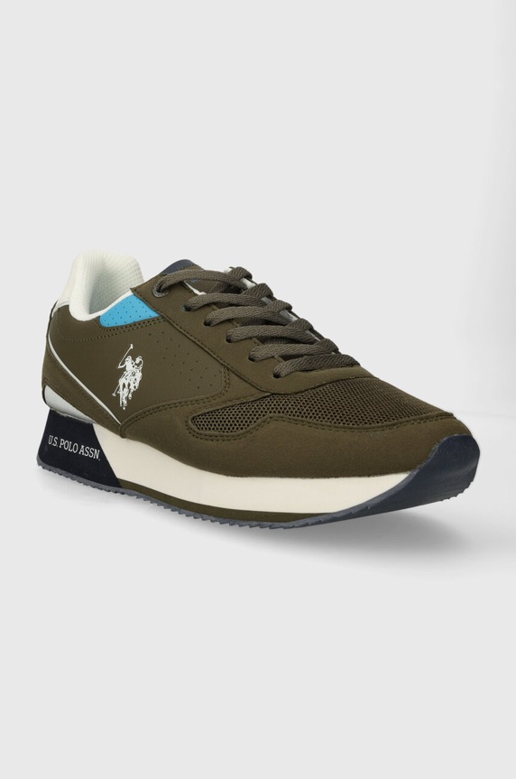 Sneakers U.S. Polo Assn. NOBIL NOBIL003M.4HY5 πράσινο SS24
