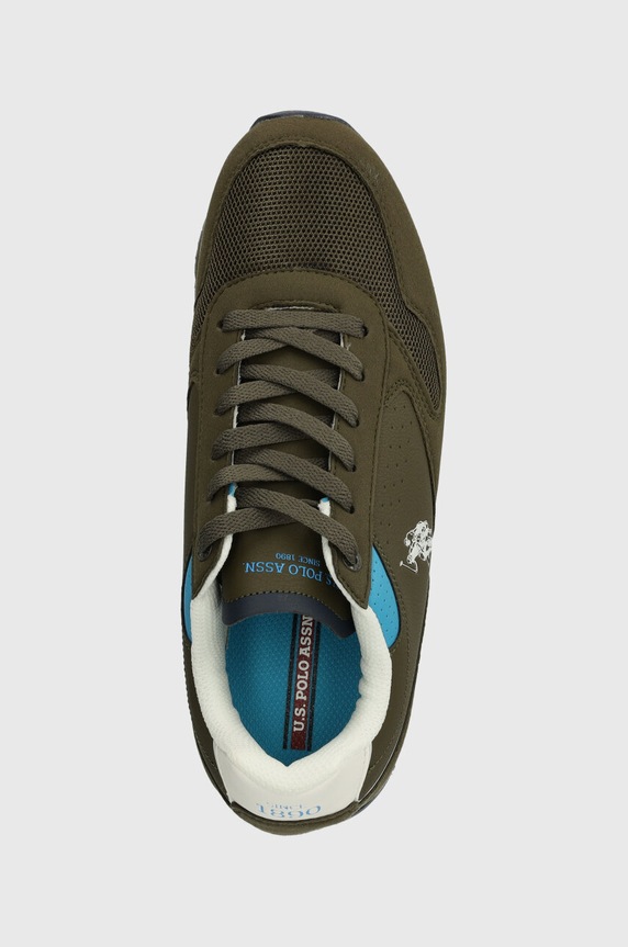 Sneakers U.S. Polo Assn. NOBIL πράσινο NOBIL003M.4HY5