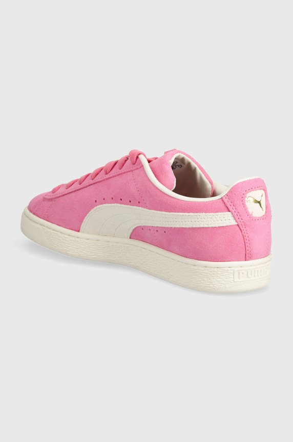 Obuwie Puma sneakersy zamszowe Suede Neon 396507 różowy