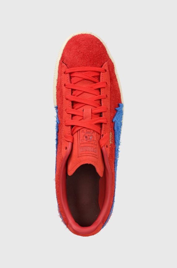 Puma velúr sportcipő PUMA X ONE PIECE piros 396520