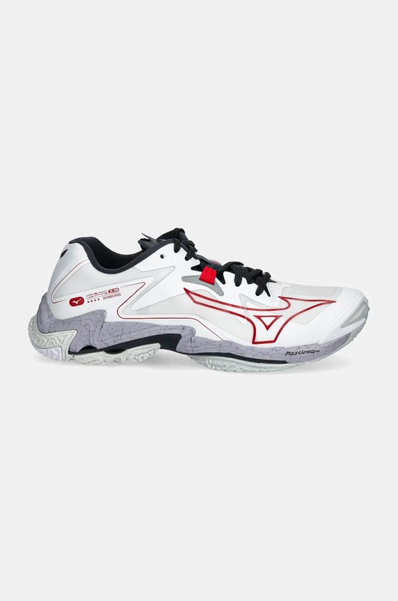 Tenisice za dvoranu Mizuno Wave Lightning Z8 V1GA2400 bijela AW24