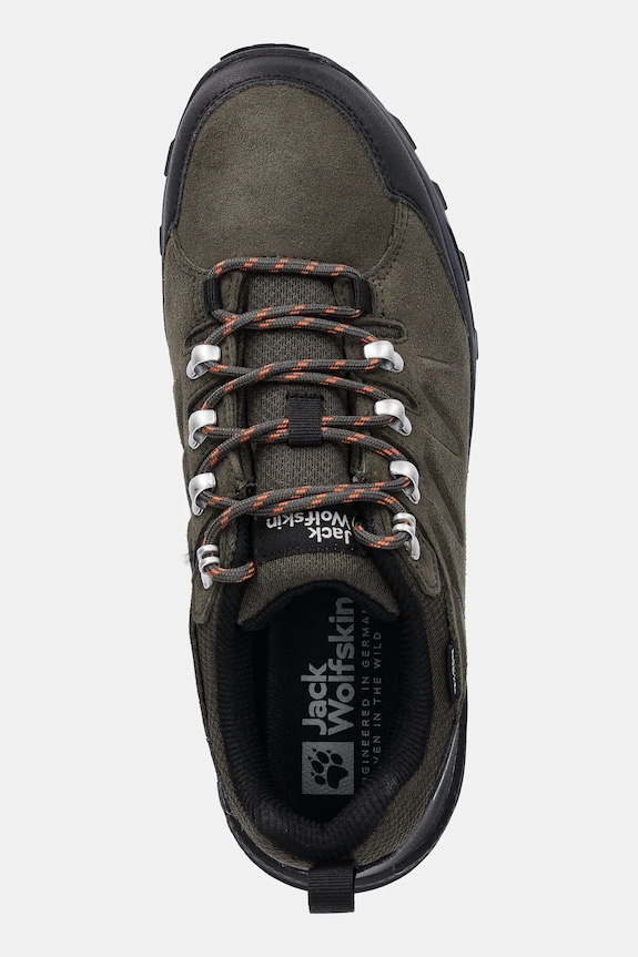 Boty Jack Wolfskin Refugio Texapore Low zelená 4049851