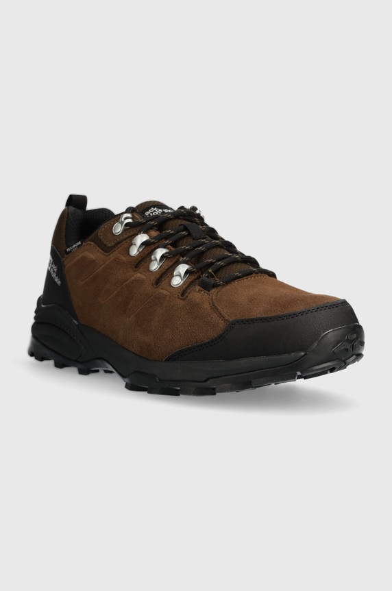 Jack Wolfskin buty Refugio Texapore Low 4049851 brązowy AW25