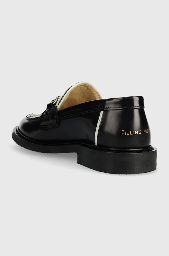 Обувки Кожени мокасини Filling Pieces Loafer Gowtu 44233921861 черен