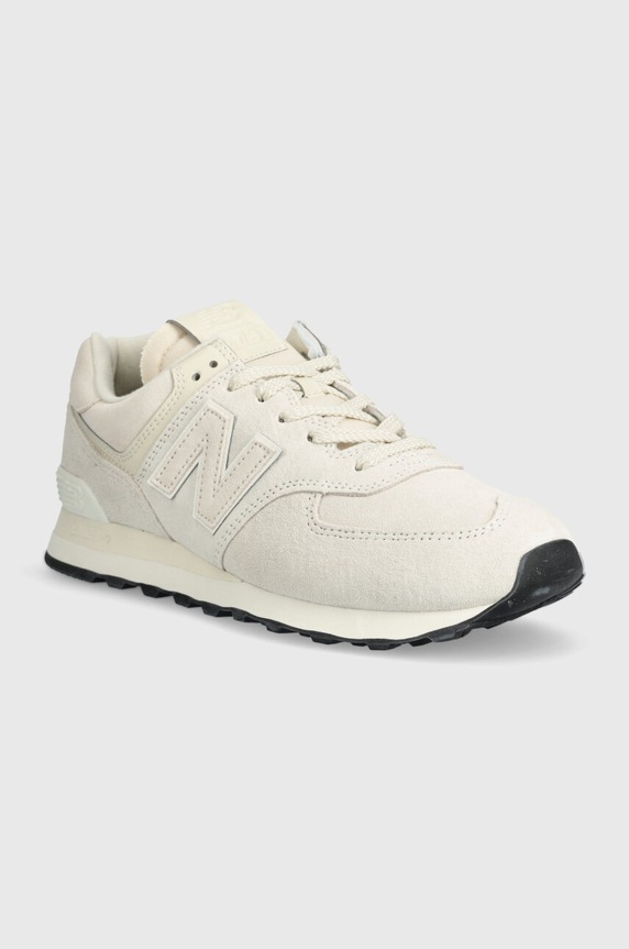 Δερμάτινα sneakers New Balance 574 U574BSB μπεζ SS24