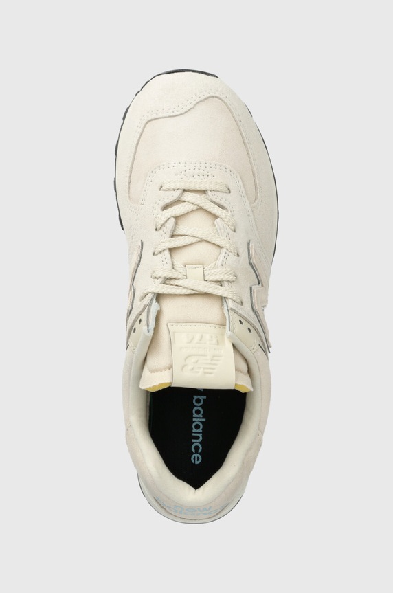 Δερμάτινα sneakers New Balance 574 μπεζ U574BSB