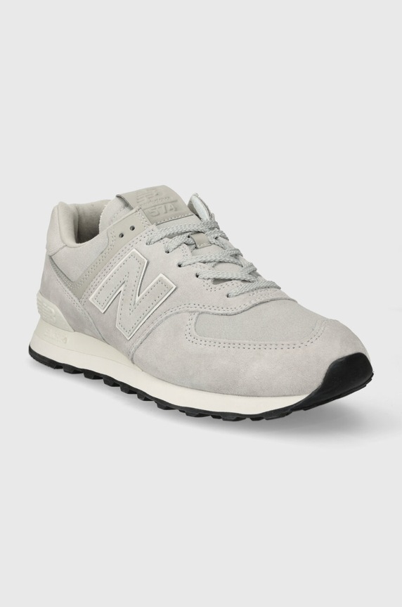 New Balance velúr sportcipő 574 U574PWG szürke SS24