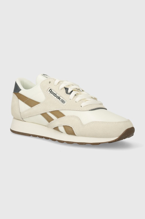 Reebok Classic sportcipő Nylon nappa bőr bézs 100074324