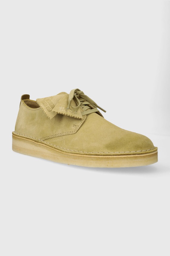 Clarks Originals półbuty zamszowe Coal London 26171491 beżowy SS24