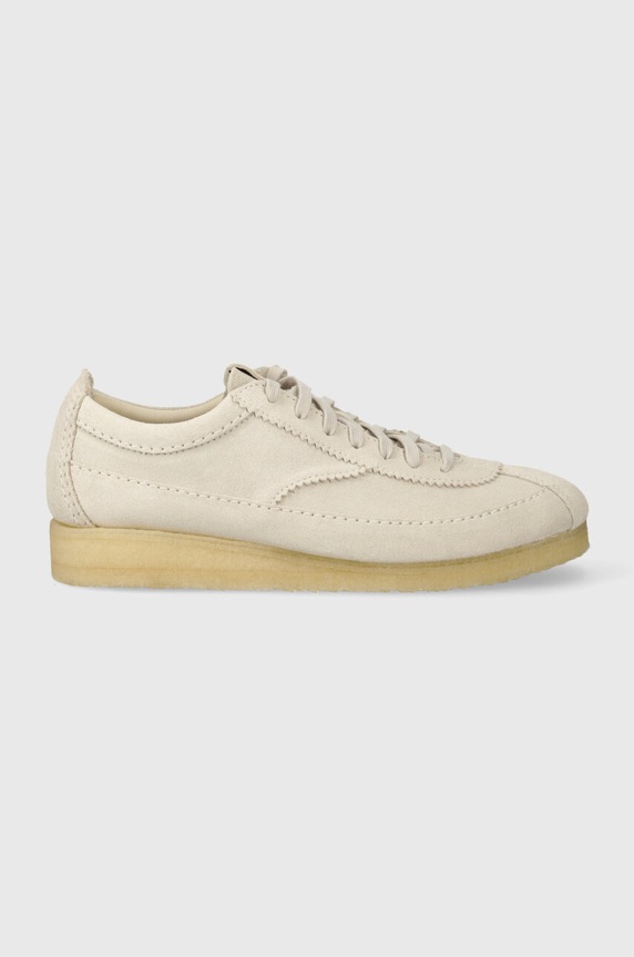 Замшевые кроссовки Clarks Originals Wallabee Tor 26175761 серый SS24