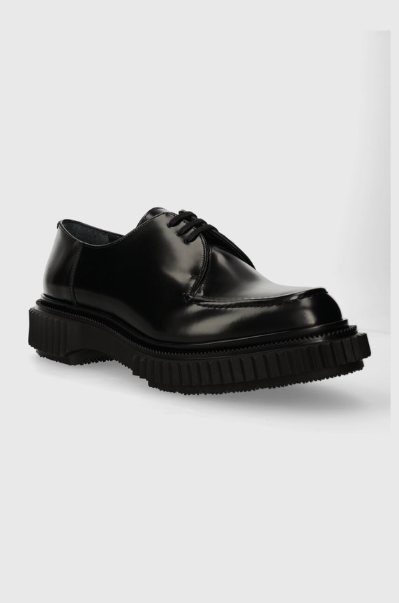 Kožené poltopánky ADIEU Type 199 type.199 čierna SS24