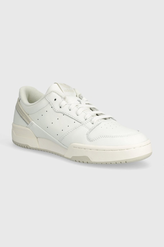 adidas Originals sneakers din piele Team Court 2 mic de statură alb ID3409