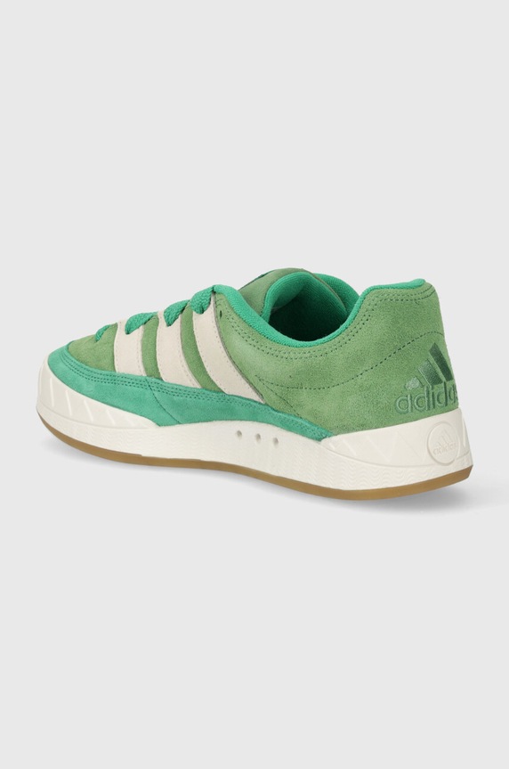 Взуття Замшеві кросівки adidas Originals Adimatic ID8267 зелений