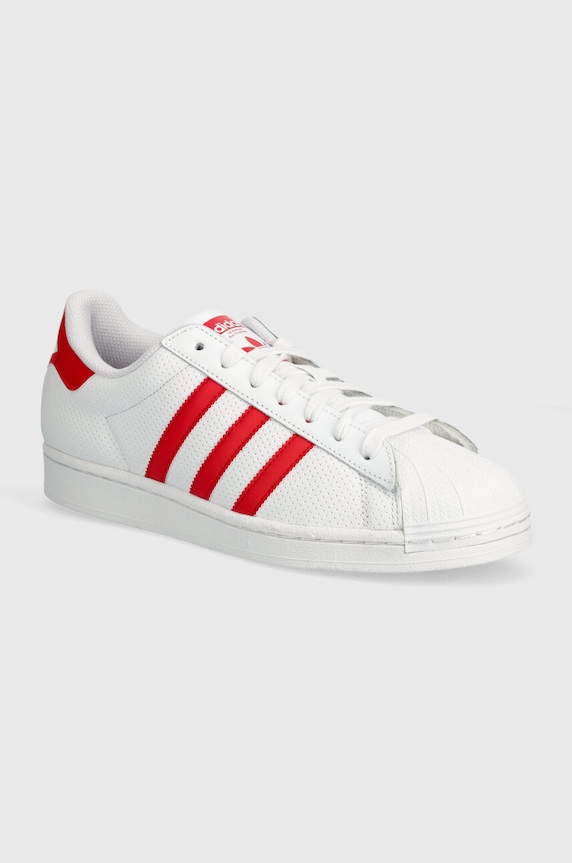 adidas Originals sneakersy skórzane Superstar syntetyczny biały IF3653
