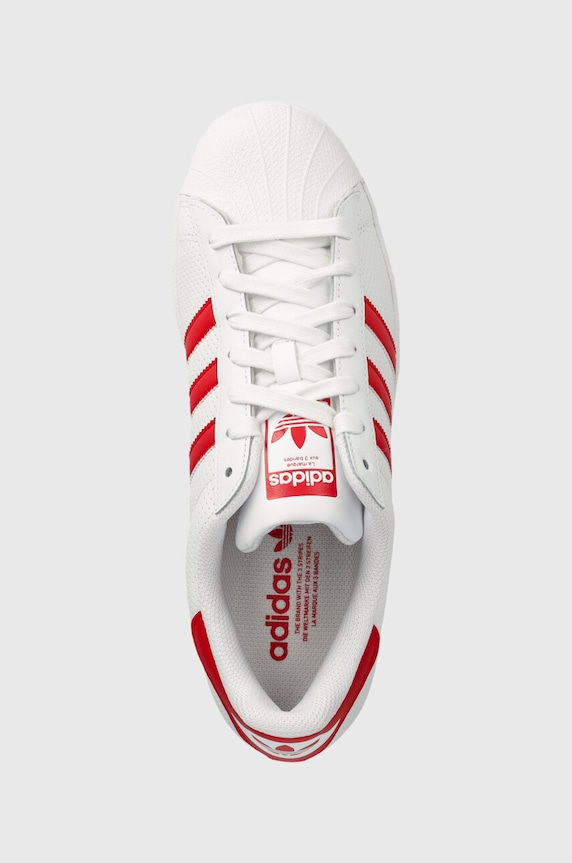 adidas Originals sneakersy skórzane Superstar biały IF3653
