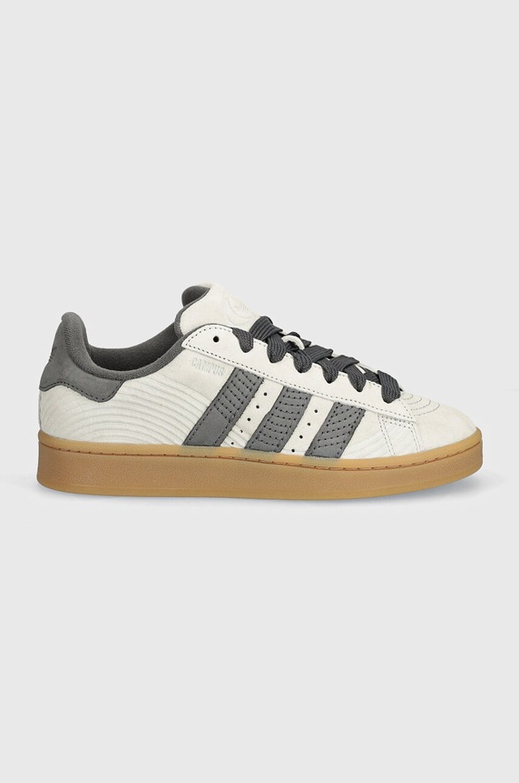 Nubukové tenisky adidas Originals Campus 00s IF4336 bílá SS24