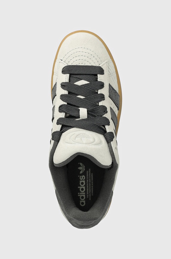Nubukové tenisky adidas Originals Campus 00s bílá IF4336
